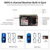 Radiolink R6FG FHSS 6CH Empfänger mit Gyro für RC Auto Boot Kompatibel mit RC4GS RC6GS 2.4GHz Eingebaut