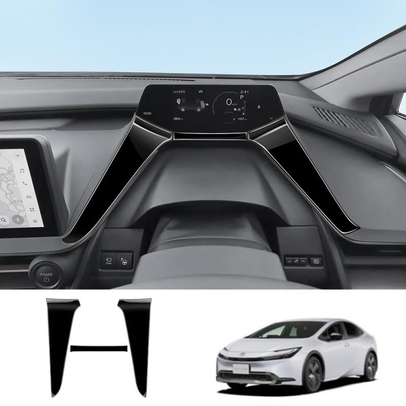 AKUSESARI Toyota New Prius 60 Series Console Panel, Meter Panel Cover, Meter Panel Garnish