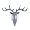 Plastic Deer Head Key Holder Antlers Deer Horn Hook Vintage Deer Horns Hanger  Living Room