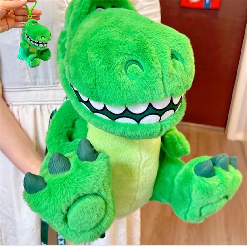 Potdemiel Genuine Disney Toy Story Hug Dragon Plush Toy Bag Pendant Cute Cartoon Doll Hanging Decoration