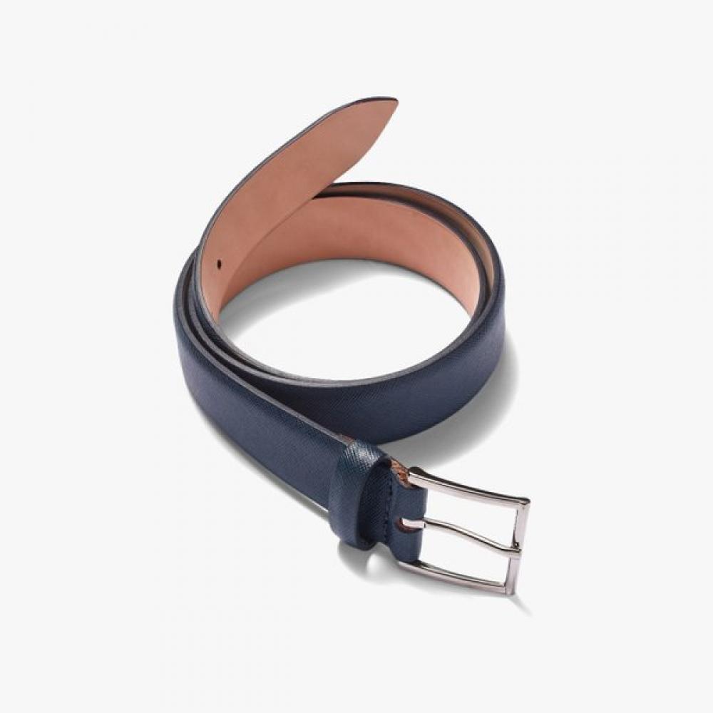 Sf Market Calf Belt Navy G524 Sde1m80002a72 NAVY (NAVY)/85