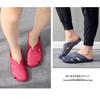Super Soft Vietnamese Latex Closed-Toe Slippers: Non-Abrasive, Odorless Rubber Casual Shoes with Soft Soles for Men & Women