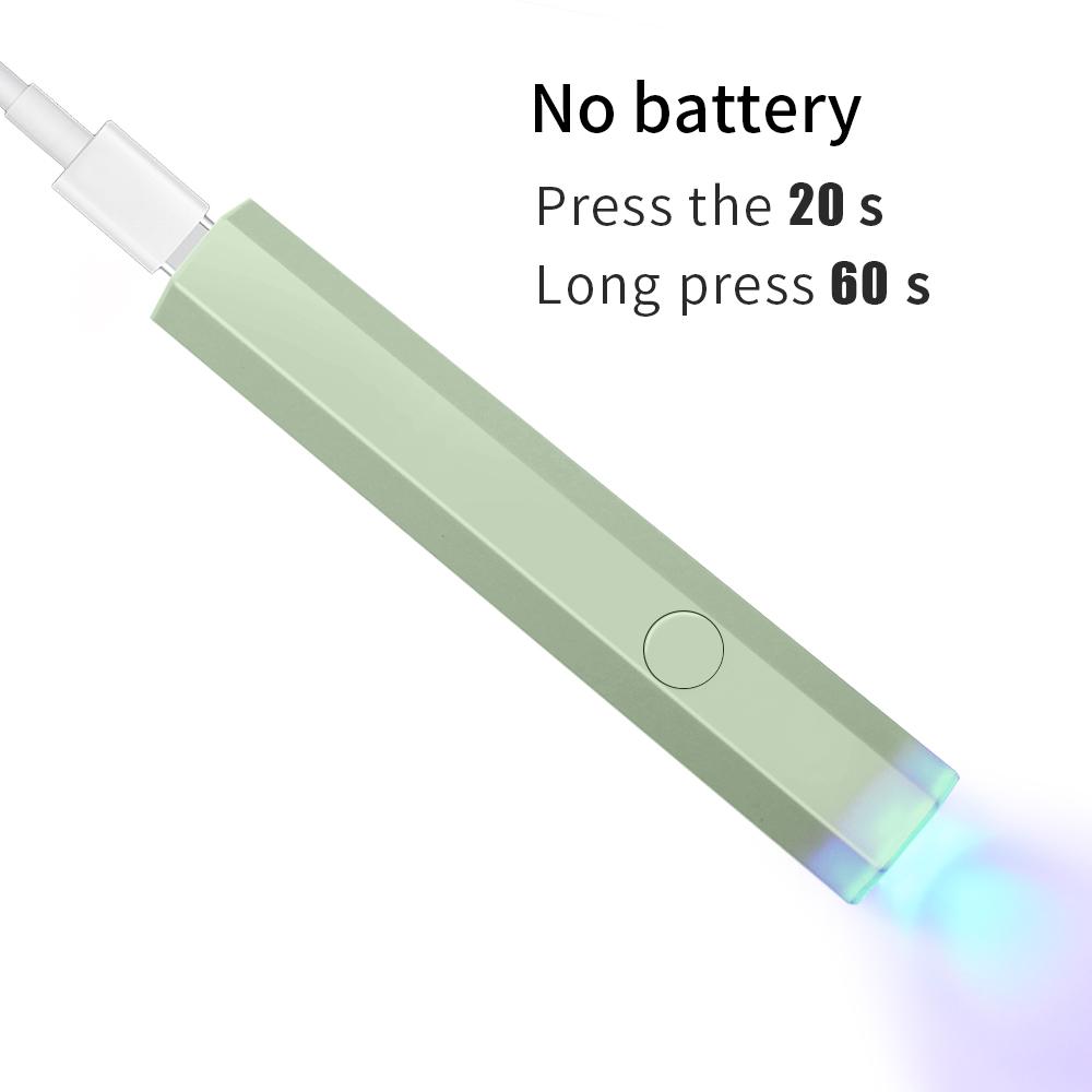 Vysoušeč nehtů ve stylu pera UV světlo na gelové nehty UV LED lampa na manikúru Lampa na sušení gel laku na nehty Nástroje