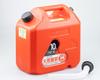 Kijima YGP-10 Portable Gasoline Can, 10L, Fire Service Law Compliant, Plastic Can with Air Vent Screw, 302-656