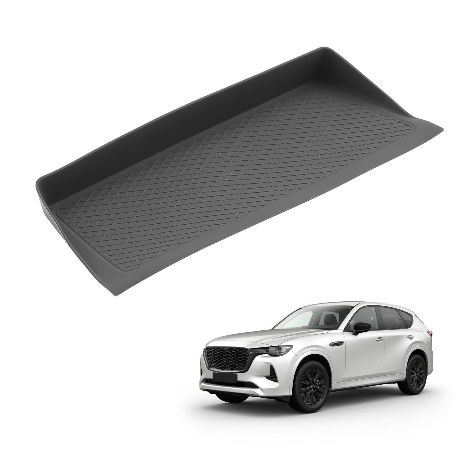 

HUAHAO Mazda CX-60 CX-80 Dedicated Charging Tray, Scratch and Stain Prevention, Anti-Slip Mat, Cx60, Mazda CX-60/80