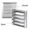 Square Air Vent Duct Grill 100/125/150mm Fan Outlet Vent Systems Extractor Vent