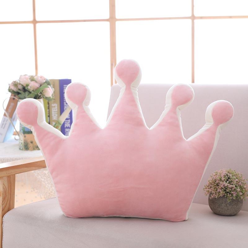 Ins Cuscino Peluche Colore Caramella Nuvola Stella Luna Cuscino Cuscino Corona Arcobaleno Colorata Decorazione Divano Casa Cuscino da Lancio Giocattolo