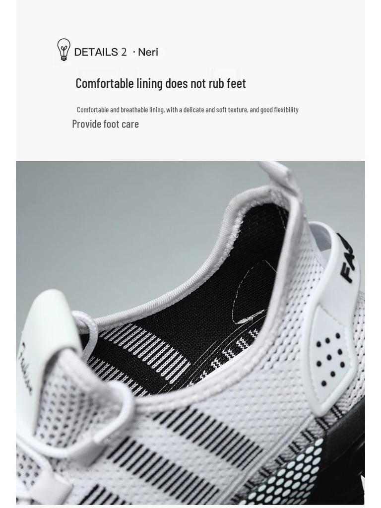 Sneakers Flyknit da uomo taglie forti: morbide, comode, in mesh traspirante, inodore, perfette per la corsa