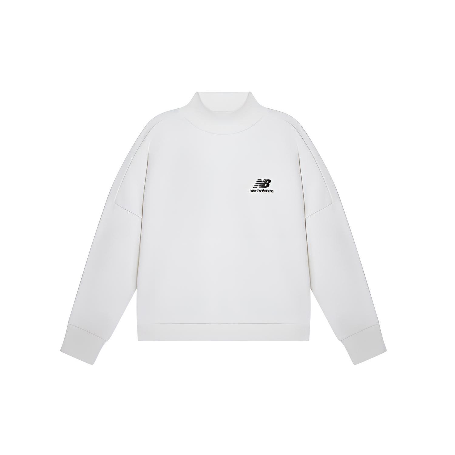 (WMNS) New Balance x JHI Logo Printed Pullover Asia Sizing  White Black  Women s NCA89012-IV XL