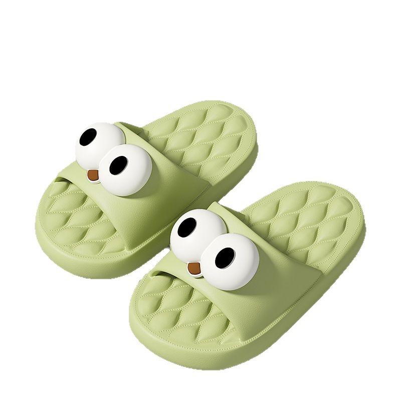 Children's slippers summer 2024 new popular indoor home non-slip bathroom thick bottom cartoon cool slippers