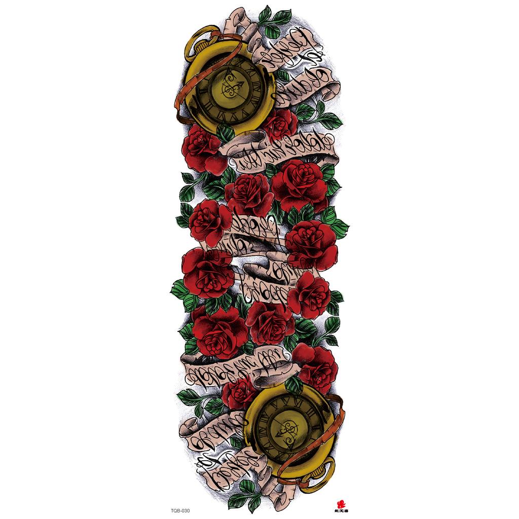 High Quality Temporary Body Arm Sticker Fake Temporary Tattoo Arm
