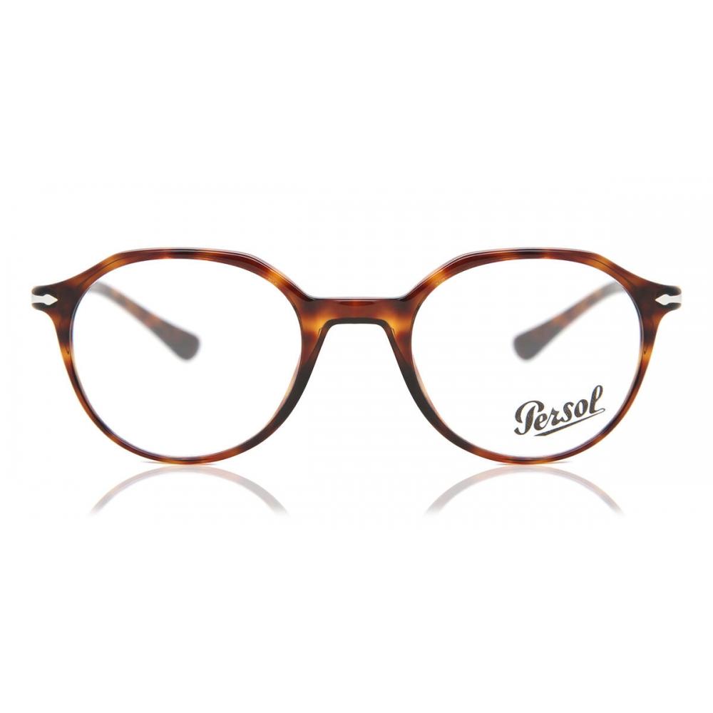 

Persol Po3253v 24 Unisex Eyeglasses Dark Havana/49