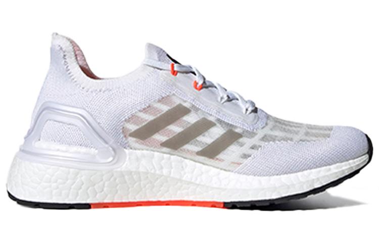 Adidas ULT J Woven Breathable Low top Running Shoes White Black Red Teenagers EG4821