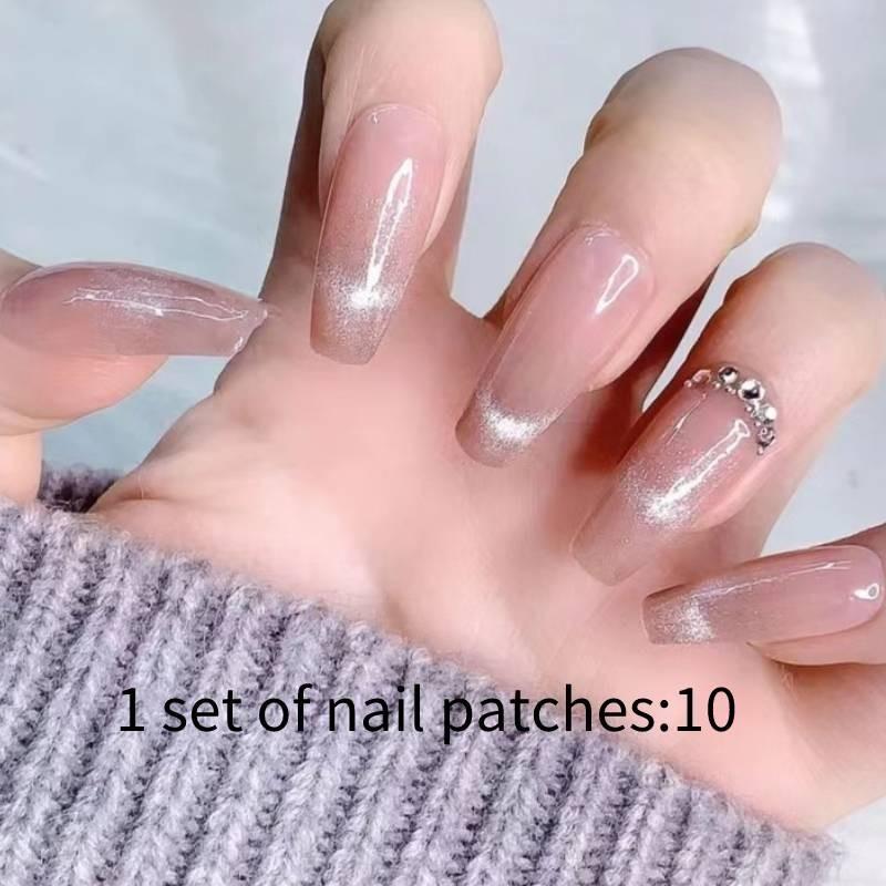 

Handmade Nail Wear Fashion Casual Simple Exquisite Classic Nail Style Patch L