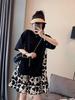 Large Size Korean Style Floral Summer Maternity Dress