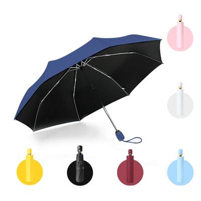 Automatické skladacie UV makrónkové 210T Vysoké Vhodné pre a Dvojité Vrátane Úložného priestoru 7 Farieb na Výber Dáždnik, UVF+50 Ochrana, 100% Vodotesný,