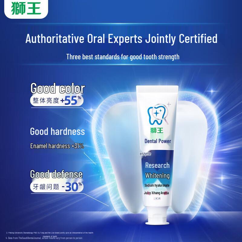 Lion Teeth Strong Whitening Toothpaste