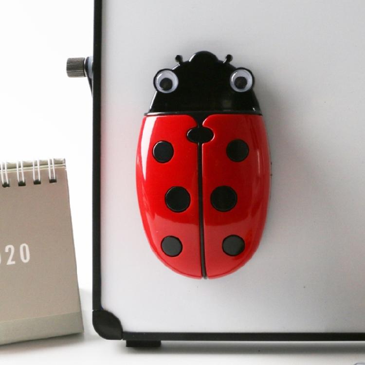 Ladybugs Magnetic Pen Holders for Refrigerator Magnetic Storage Box Marker Holders Kitchen Container