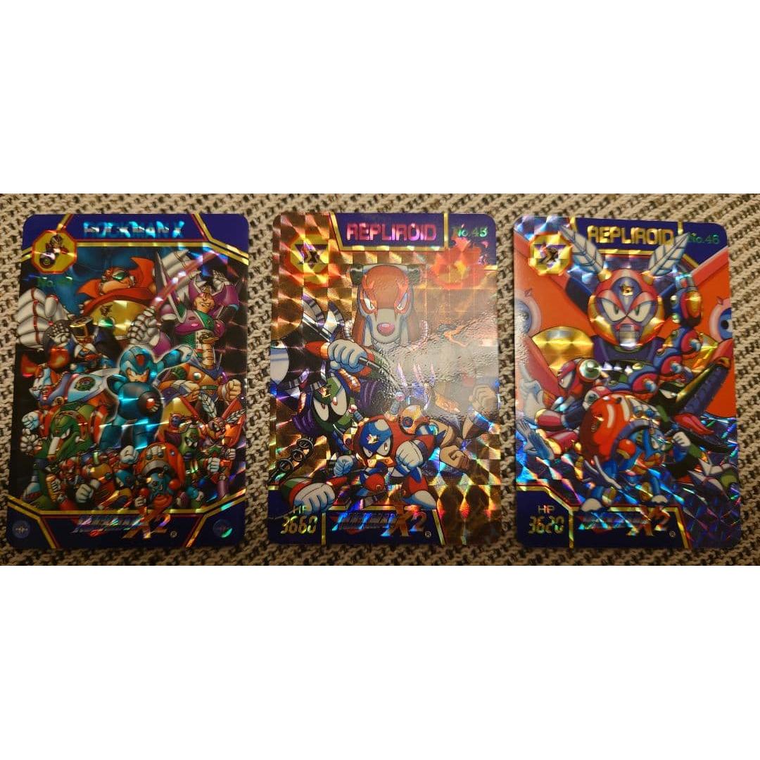 Used Rockman X series Carddass