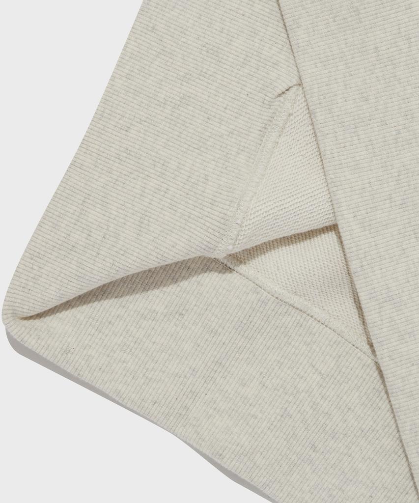 Champion Basic C-Logo Zip-Up Hoodie Cream