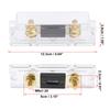 X AUTOHAUX Fuse Holder Fuse Box Fuse Cap Transparent ANL Fuses Electrical Protection Fuses