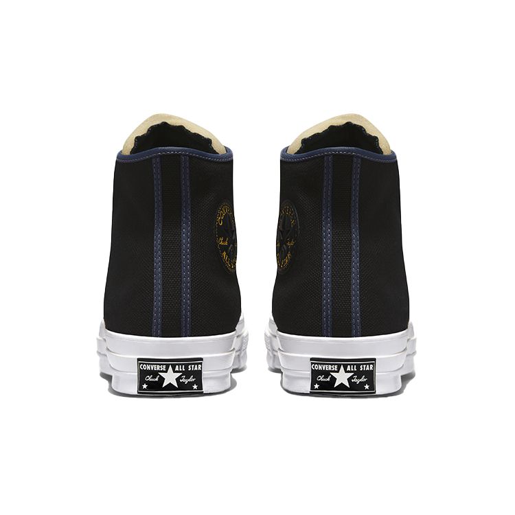 Converse 1970s Chuck Taylor All Star Classic Versatile High-Top Canvas Shoes Unisex Sneakers Carbon-Black 171409C