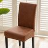 Dust-proof Waterproof Chair Cover Removable Chair Slipcovers Retro Dining Chair Cover  Living Room