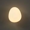 Irregular Shaped Glass Wall Lamp Nordic Minimalist Bedside Decor Wall Light Dinosaur Egg Milk White Glass Wall Lamp Ceiling Lamp