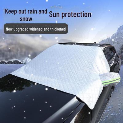 Auto-Sonnenschutz, Schneeschutz, 200 x 70 cm, für die Windschutzscheibe, Schneeschutz fürs Auto