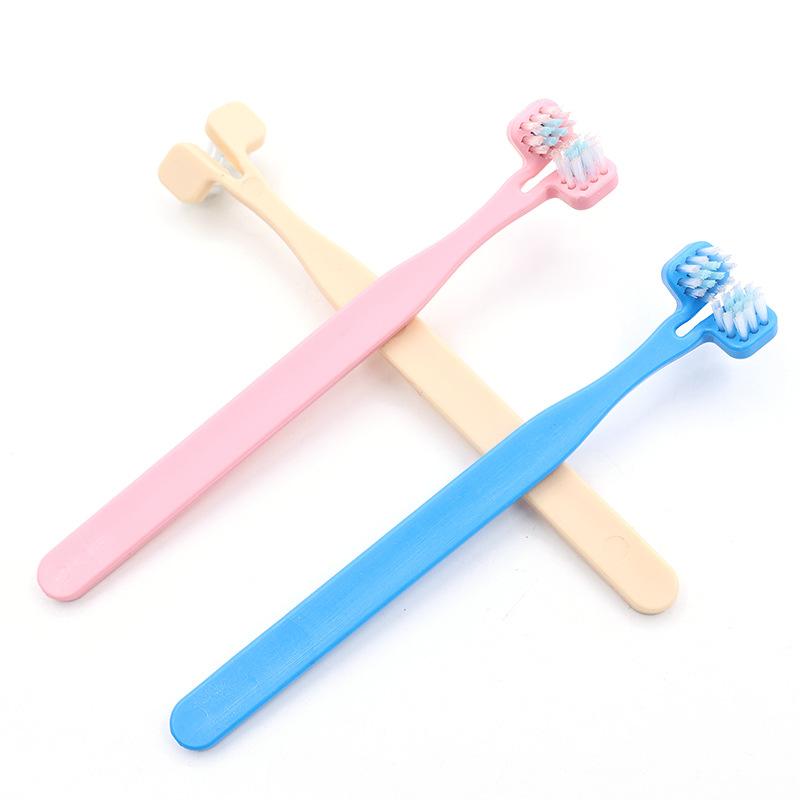Dog Toothbrush, Cat Toothbrush, Pet Oral Cleaning, Double-head Toothbrush, Double-brush Head Toothbrush