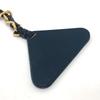 CHANEL 94P Triangular plate Charm key ring accessories, small items Key ring