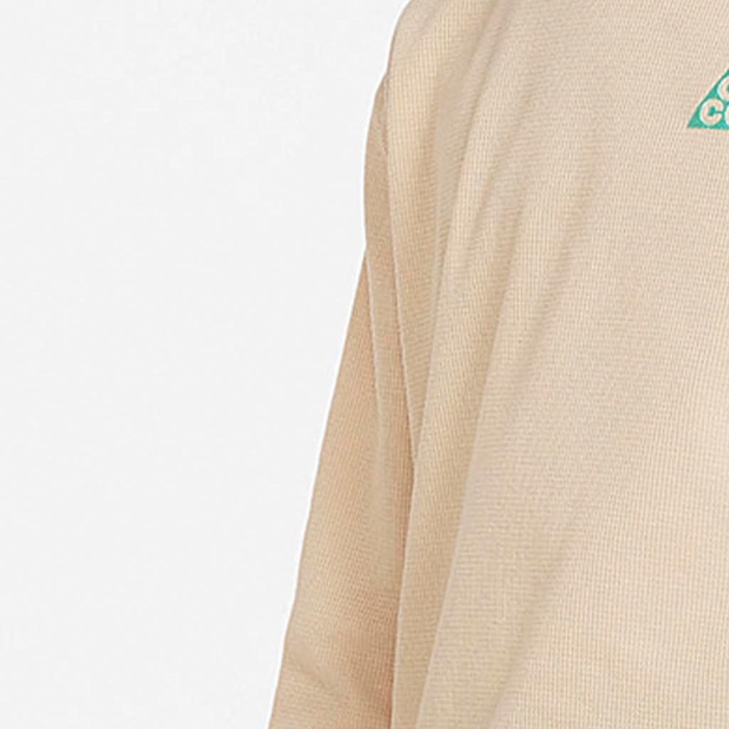 Nike Modisches Einfaches Pullover Rundhals Langarm T-Shirt Kinder Oberteile Beige DR6150-252