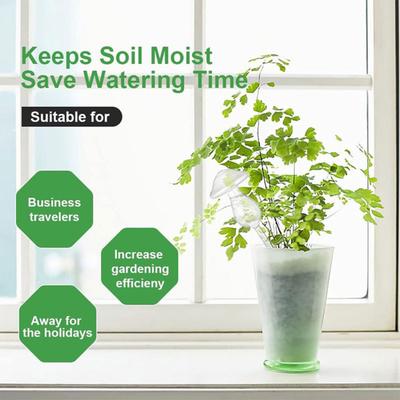 Globos de Auto-Rega Transparentes Cogumelo Lâmpadas de Rega para Plantas Inserção para Vaso Dispositivos de Rega Automática para Plantas Envasadas de Interior e Exterior