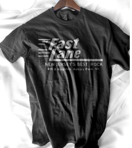the Fast Lane  t shirt Hardcore new wave 80 s NJ punk club  Softstyle   Unisex T-Shirt XXXXL