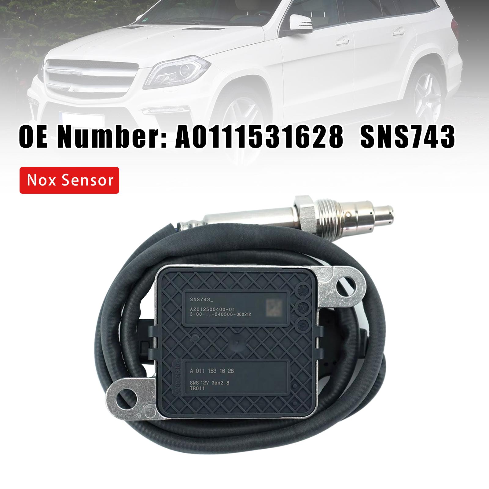12V Nitrogen Oxide Sensor A0111531628 SNS743 For Mercedes