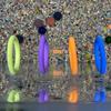 4Pcs Fish Tail Drumming Training Interactive Training Circle Color Suction Cup Ring Fish Tank Decorative Fish Training Toys