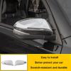 Car Accessories Fit for Toyota 4Runner 2014-2022 2023 2024 Side Door Mirror Cover Cap Decor Trim (Glossy Chrome Style) ABS 2 PCS