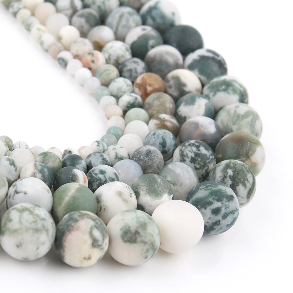 Natural Minerals Stone Matte Dull Polish Pink Zebra Jaspers Beads for Jewelry Making DIY Bracelet Necklace 4-12mm Spacer Beads