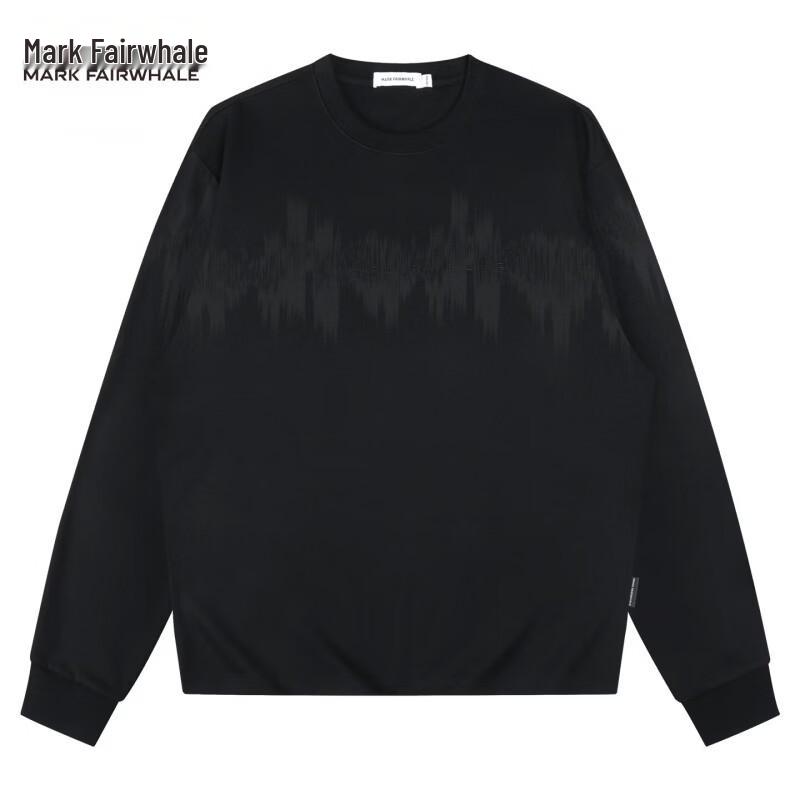 Mark Fairwhale Gradient Long-Sleeve Crew Neck T-Shirt