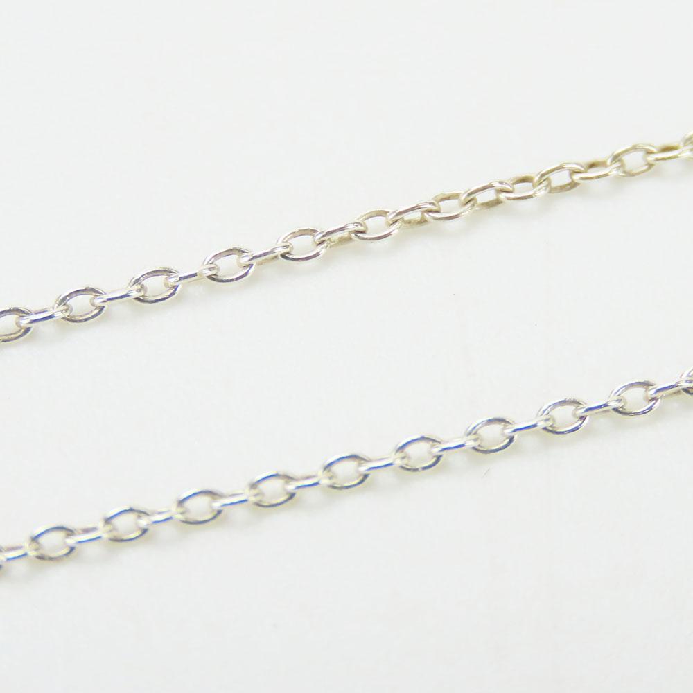 Used TIFFANY&Co. Necklace Full Heart Silver925 3.2g Silver El Saperetti