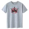 Keine Könige in Amerika Damen Unisex Shirt Krone Keine Könige Shirt Grafische T-Shirts Lässig Outdoor Baumwolle Atmungsaktiv Kurzarm