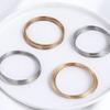 Copper-Plated 14K Gold Steel Wire Bracelet Ring - DIY Jewelry Accessory