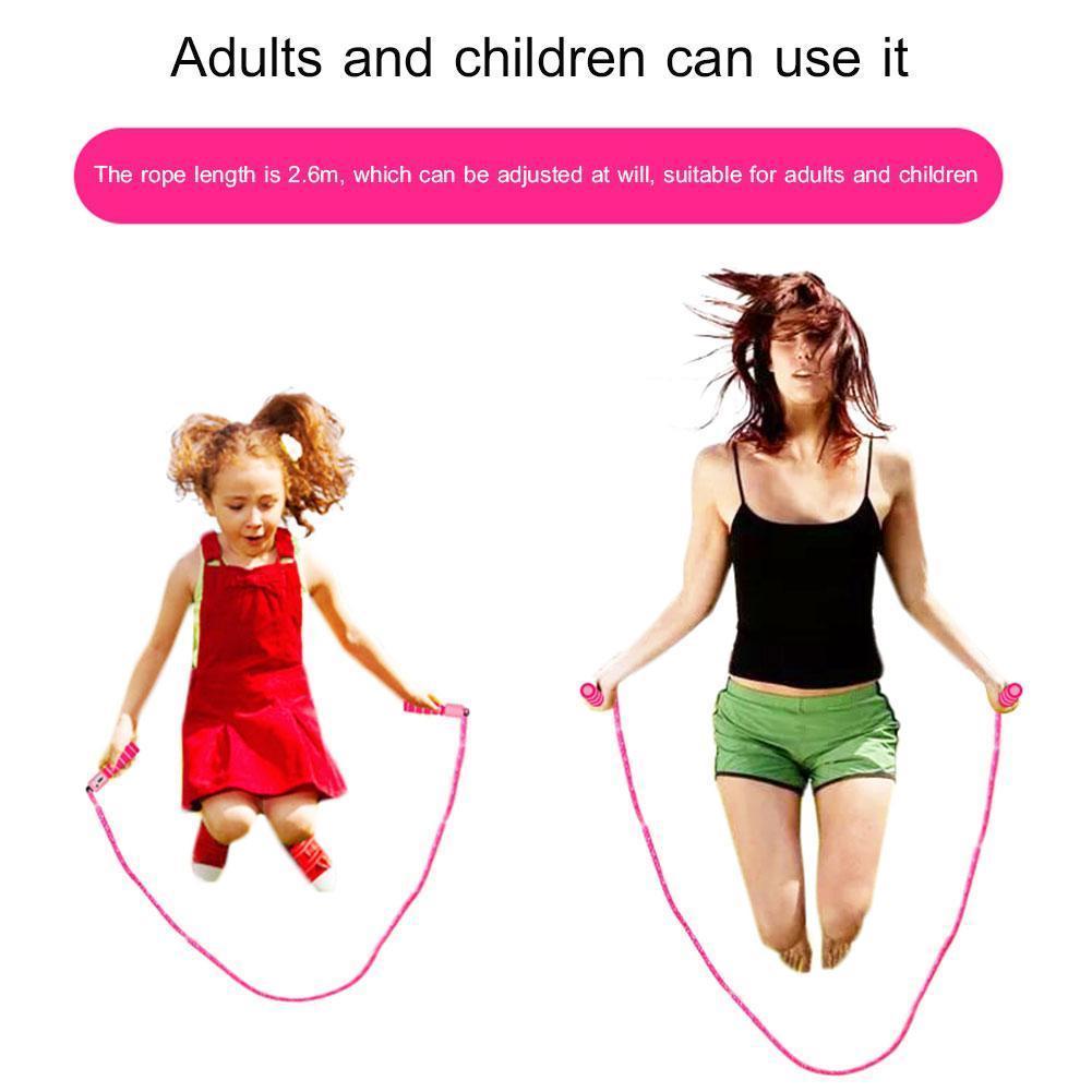 Buy Exercise Fast Speed Counting Jump Skip Rope Calories Skipping 2.8m
