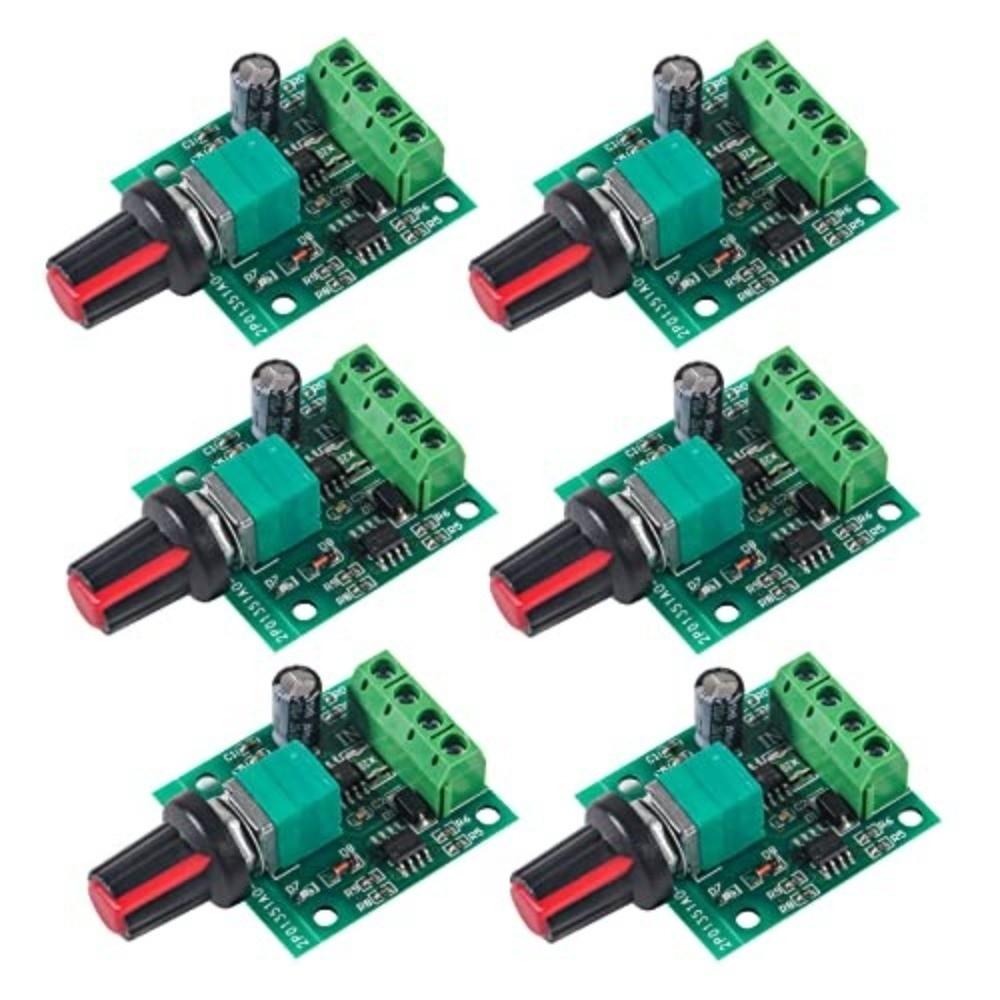 2pcs / 6pcs 1803BK 1803B PWM Speed Controller 2A 30W Electric Motor Controller For Tools