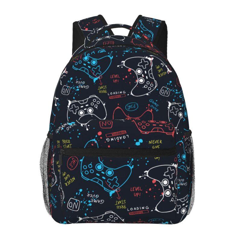 Firefighter Three Piece Rucksacks Set for Boys Plus Girls Best Gifts 2D Flat Animated School Knapsack for Children
