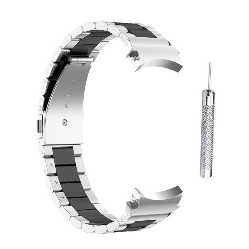 Metal Strap for -Galaxy Watch4/Watch4 Classic Waterproof Durable for Smart Watch Bands Sports Wristband