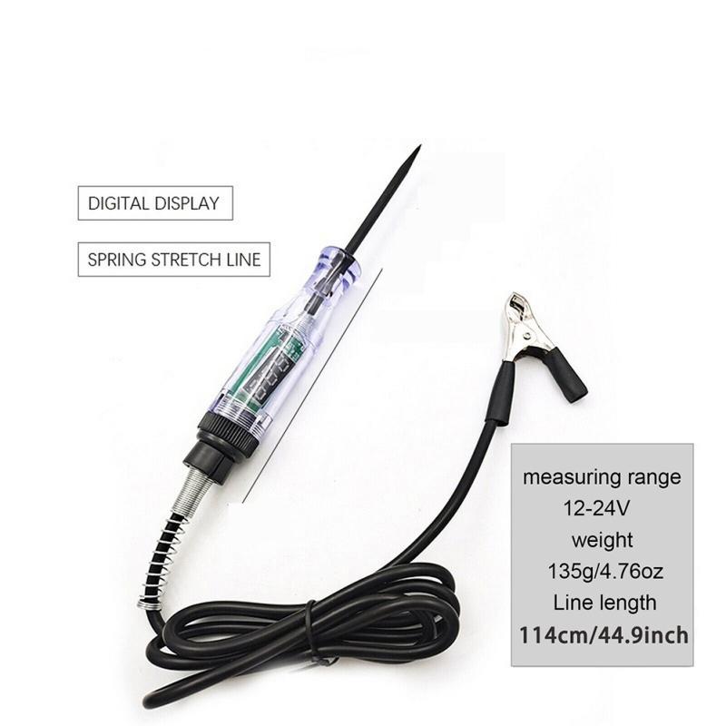 6-24V Digital LED Stromkreis Elektrischer Tester Automobil Spannungsdetektion Messung Teststift Stromkreis