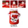 New Year Cat Costume Dog Tang Suit Pet Winter Coat Dog Vest for Teddy Bichon Kitten