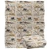 JQ Licensing Hunting Breeds Silky Dogs Supersoft Blanket