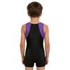 Dětská chlapecká kombinéza Unitard bez rukávů s šortkami Gymnastic Workout Biketard Trikot